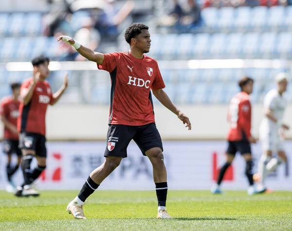 'K리그2 8라운드 MVP'…부산아이파크 사비에르.(사진제공=한국프로축구연맹)