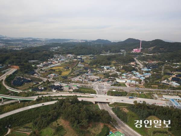 3기 신도시에 포함된 광명시 학온동 전경. /경인일보DB