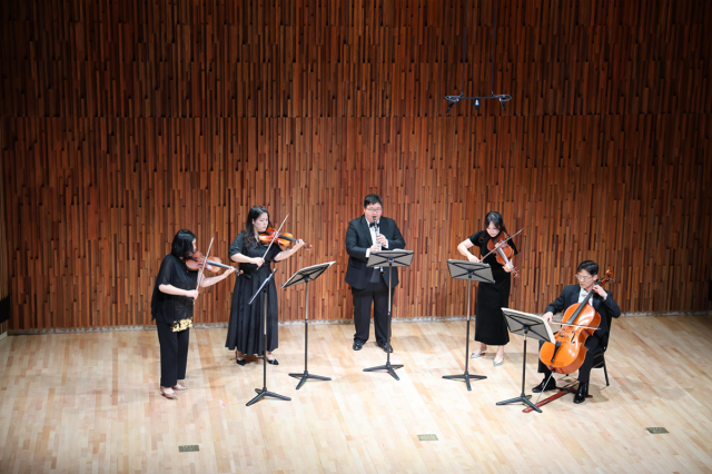 DSO 체임버 시리즈 공연 모습. 대구문화예술진흥원