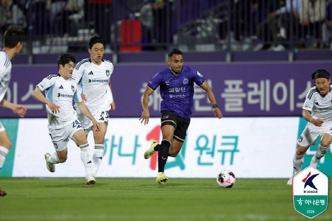 아일톤(안양). 사진=한국프로축구연맹