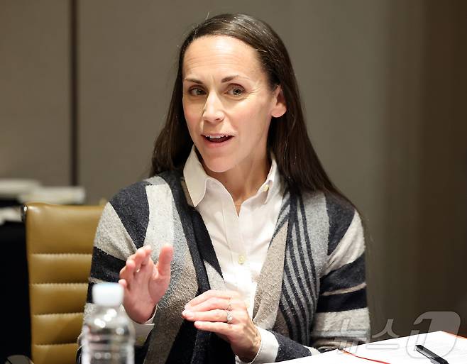 클라라 해처 바루스  SFMOMA 외부협력담당총괄 ⓒ 뉴스1 김진환 기자