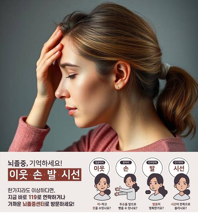 AI 생성 이미지. 자료제공=대한뇌졸중학회