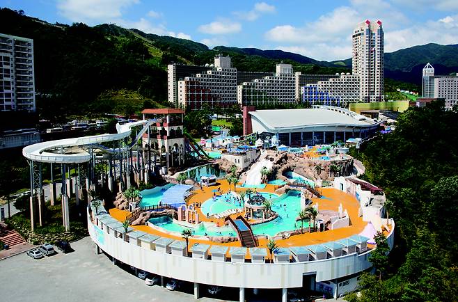 ◇휘닉스파크의 블루케니언 전경