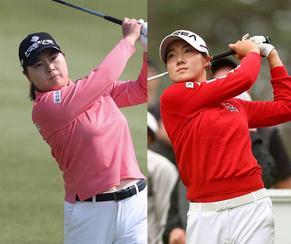 2026년 미국여자프로골프(LPGA) 투어 2026시즌 첫 메이저 대회 셰브론 챔피언십에 출전하는 홍정민 프로(사진제공=KLPGA) 아마추어 선수 양윤서(사진제공=R&A) (사진을 무단으로 사용하지 마십시오.)