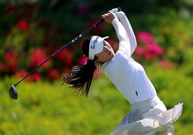 <yonhap photo-2381=""> 윤이나. AFP=연합뉴</yonhap>