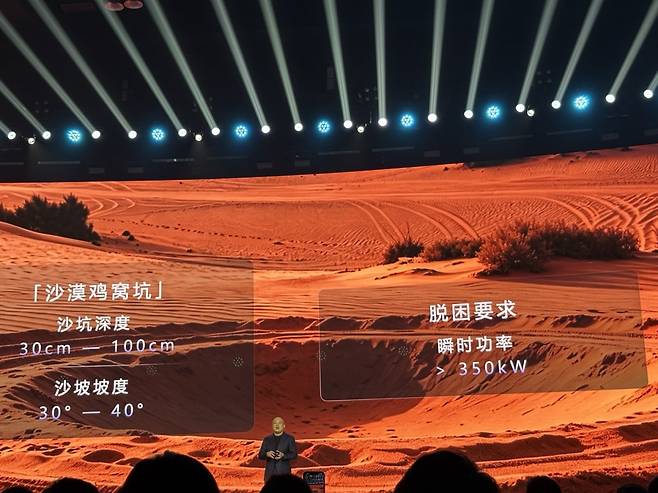 지난 21일 오후 7시30분(현지시간) 중국 베이징 국가회의센터에서 CATL(닝더스다이)이 슈퍼 테크데이를 열고 차세대 전기차 배터리 기술을 선보였다. 베이징=김은정 특파원