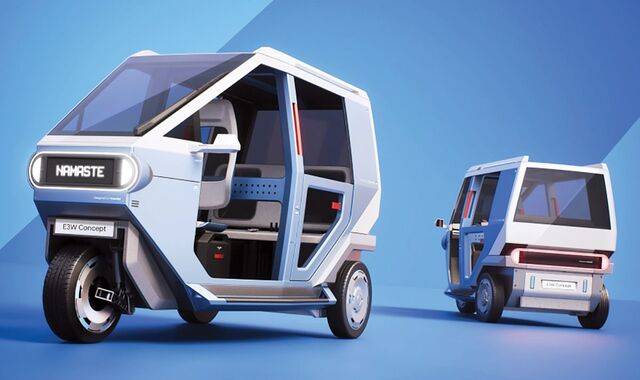 3륜 EV 콘셉트 모델 이미지. 현대차 제공