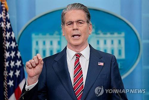 스콧 베선트 미국 재무장관 / 출처 : 연합뉴스