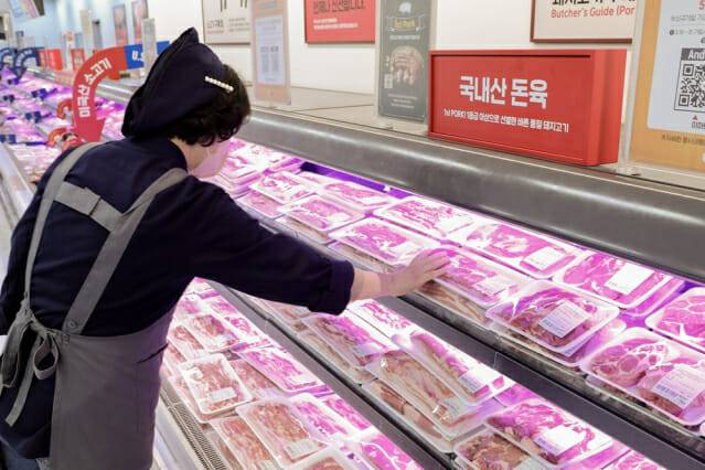 이마트 축산매대. [이마트 제공]