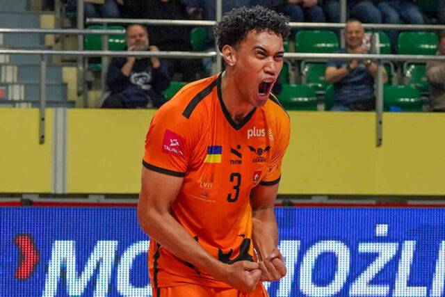 폴란드 플러스리가에서 활약 중인 로렌조 포프./plusliga.pl