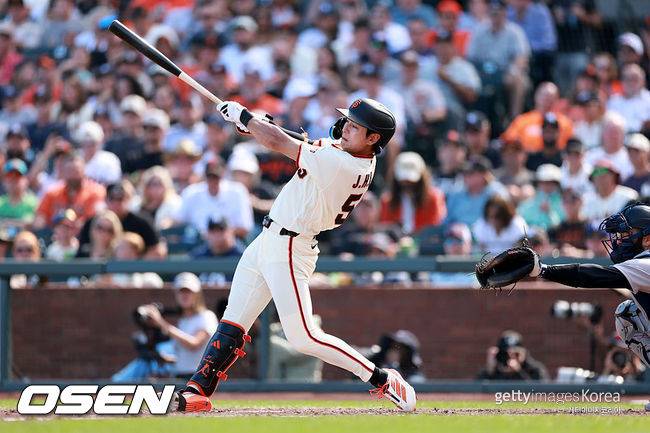 [사진] 샌프란시스코 자이언츠 이정후. ⓒGettyimages(무단전재 및 재배포 금지)