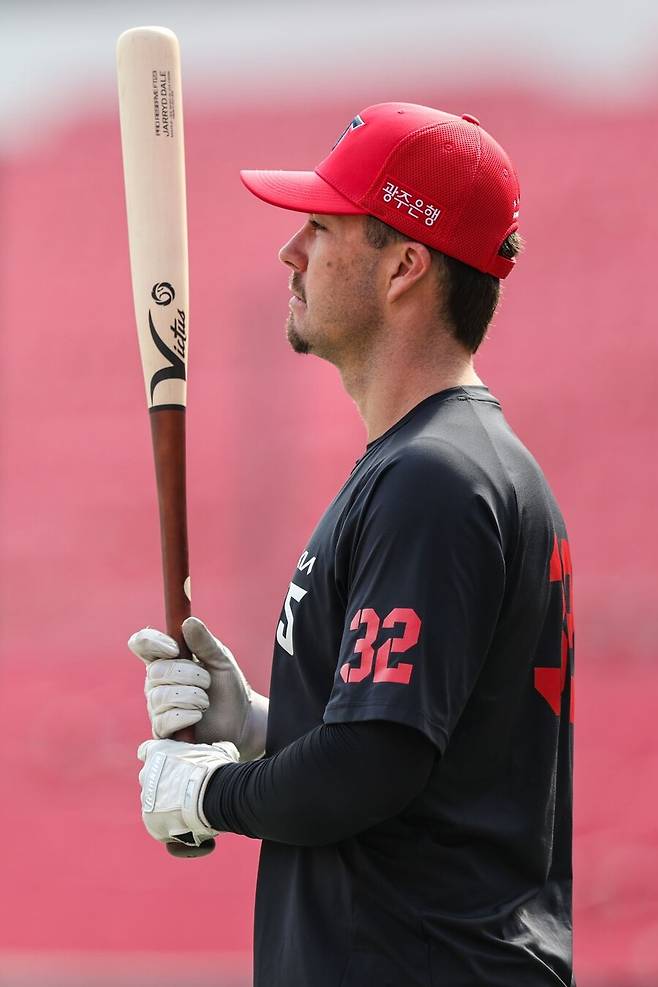 ▲ 공수 모두에서 롤러코스터를 타는 듯한 아슬아슬한 느낌을 주고 있는 제러드 데일 ⓒKIA타이거즈