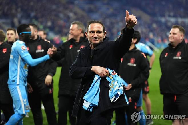 코번트리의 프랭크 램퍼드 감독. [AP=연합뉴스]