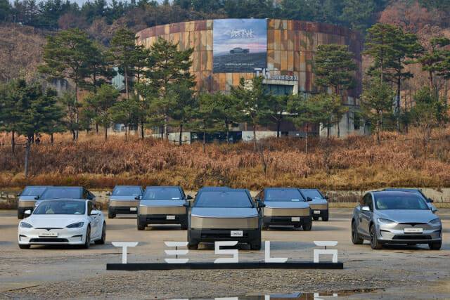 테슬라 사이버트럭 인도 행사 (사진=테슬라코리아)