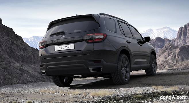 혼다 파일럿 올 블랙. 혼다 제공