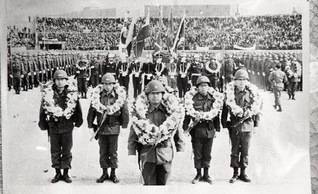 1969년 베트남에 파병된 비둘기부대. 한국일보 자료사진