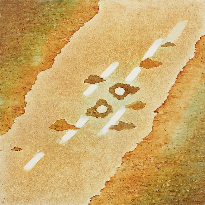 방혜자의 ‘흐르는 빛’(1981) <국립현대미술관 이건희컬렉션>