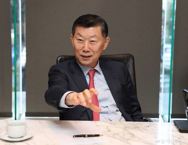 김홍국 하림그룹 회장./사진=이기범 기자 leekb@ /사진=이기범 기자 leekb@