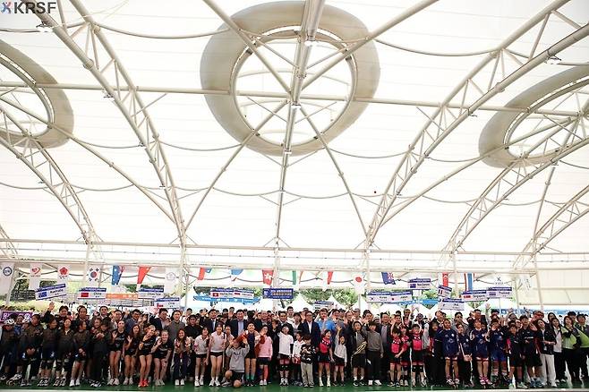 2026 남원 코리아 오픈 개회식 장면.