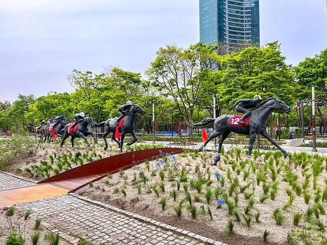 서울숲에 조성된 한 정원. [서울시 제공]