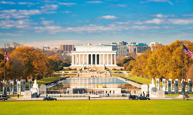 워싱턴DC 링컨기념관