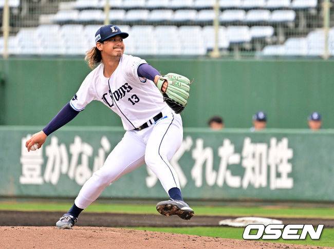 [OSEN=지형준 기자] 세이부 타카하시 코나. 2026.02.25 /jpnews@osen.co.kr