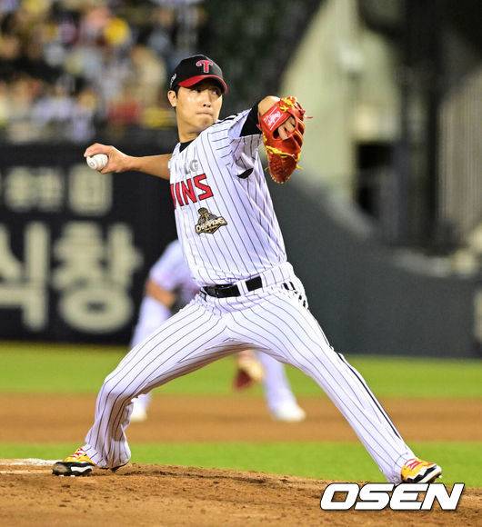 [OSEN=지형준 기자] LG 이정용. 2026.03.31 /jpnews@osen.co.kr