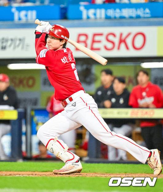 SSG 박성한. / OSEN DB