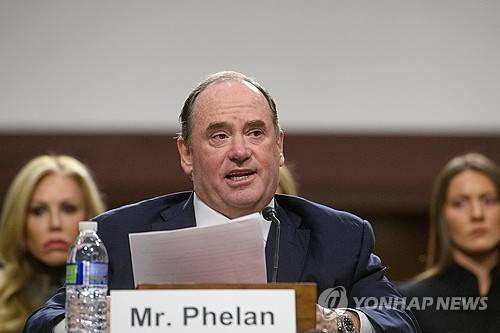존 펠란 미 해군장관 [AP 연합뉴스 자료사진. 재판매 및 DB 금지]