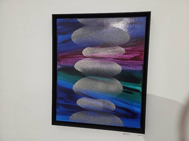 ▲ 김순필 작가의 기원(2023). /장선 기자 now482@incheonilbo.com