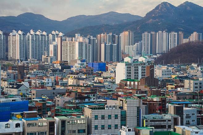 경기도 안양시 전경.(사진제공=포애드원)
