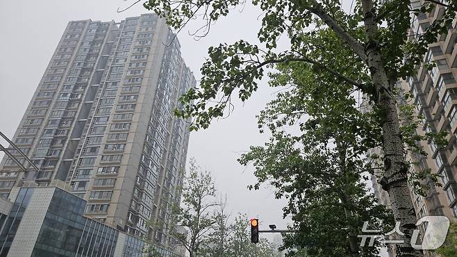 지난 11일 베이징 시내 모습.