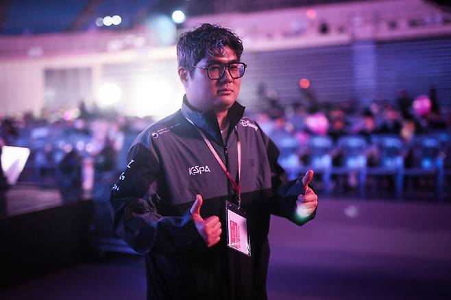 대한민국 e스포츠 대전 격투 대표팀 강성훈 감독. 사진 | 한국e스포츠협회