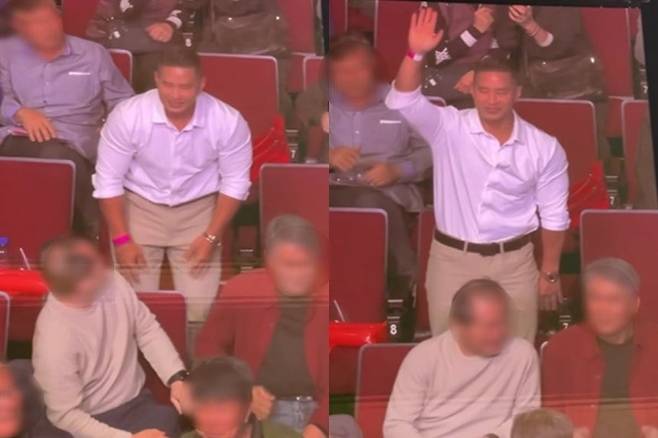 유승준이 관객들에게 인사를 하고 있다./유튜브 채널 "유승준'