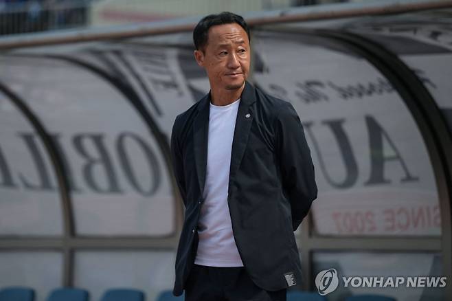 마치다 젤비아의 구로다 고 감독_[AFP=연합뉴스]