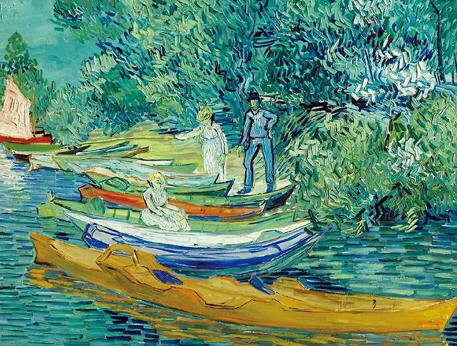 빈센트 반 고흐, ‘오베르의 우아즈 강가’, 1890년. /디트로이트 미술관, 로버트 H 태너힐 유증, 70.159