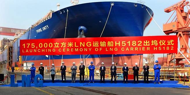 중국 대표 조선사들이 밀려드는 일감에도 전문 인력 부족으로 고민하고 있다. 사진 제공=중국선박집단(CSSC)