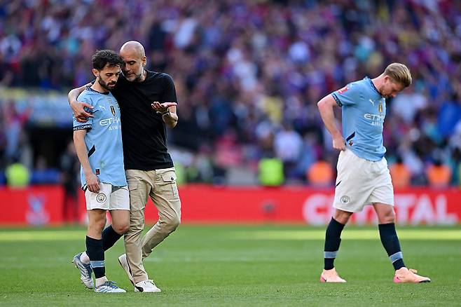 펩 과르디올라 감독. 게티이미지.