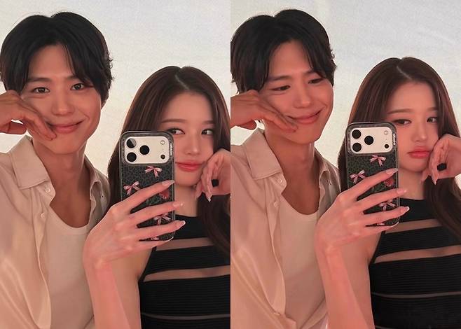 박보검, 장원영. 사진|장원영 SNS