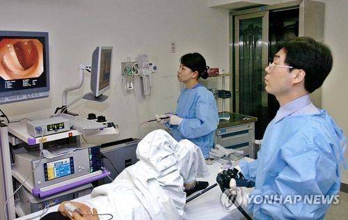 대장내시경 검사 [[세브란스병원 제공. 재판매 및 DB 금지]