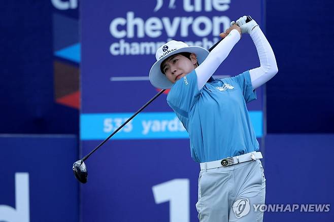 이소미의 1라운드 경기 모습 [Erik Williams-Imagn Images/로이터=연합뉴스]