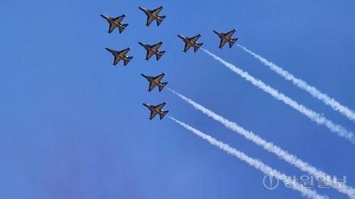 ◇ ‘스페이스 챌린지(Space Challenge) 2026 in 원주’가 25일 8전투비행단에서 성황리에 열렸다. 사진=김인규기자.