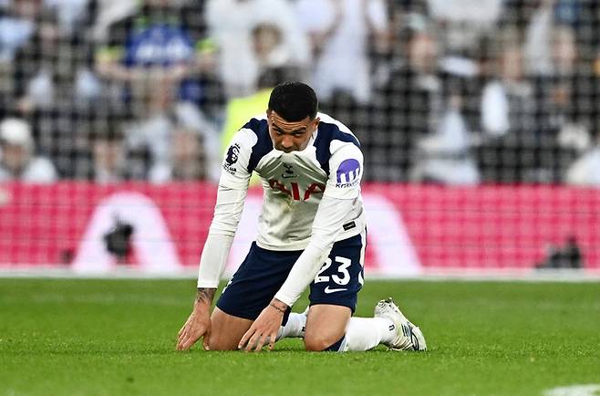 좌절한 페드로 포로. 로이터연합뉴스