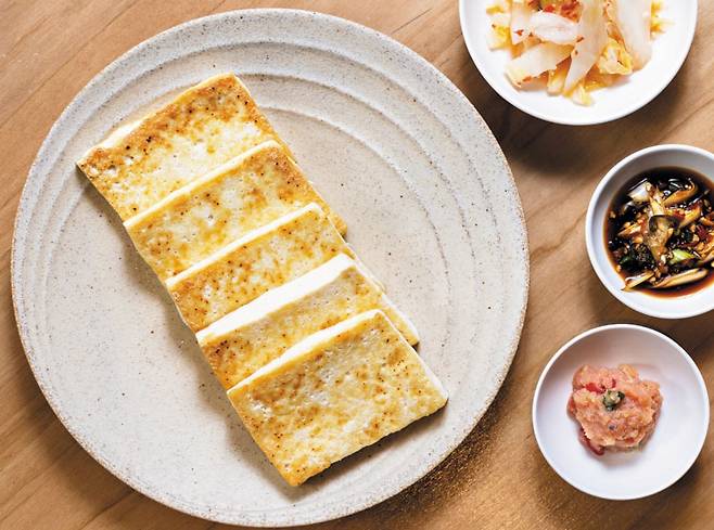 서울 마포구 ‘세모두부’의 들기름 두부구이. /양수열 영상미디어 기자