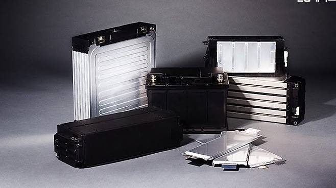 에너지 밀도가 높은 LG의 배터리.