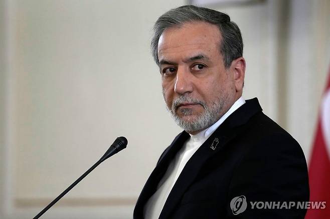 아바스 아라그치 이란 외무장관. 연합뉴스