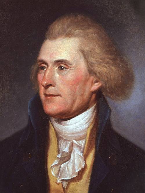 “노예, 사고팔지 마세요. 저는 빼고요.” 48세 당시 토머스 제퍼슨.