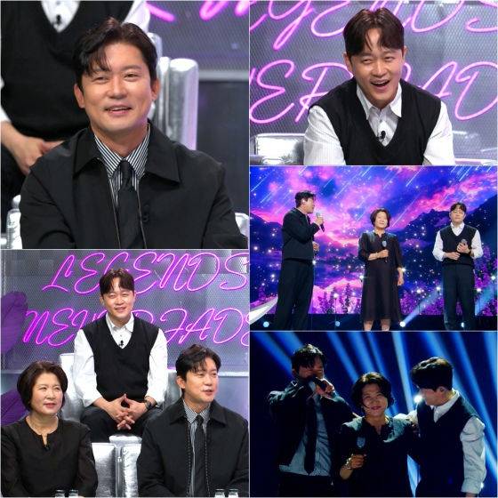 [서울=뉴시스] 김대호는 25일 오후 6시 5분 방송되는 KBS 2TV 예능 프로그램 '불후의 명곡' 753회 '아나운서 가족 특집'에 가족과 함께 출연한다. (사진=KBS) 2026.04.25. photo@newsis.com *재판매 및 DB 금지