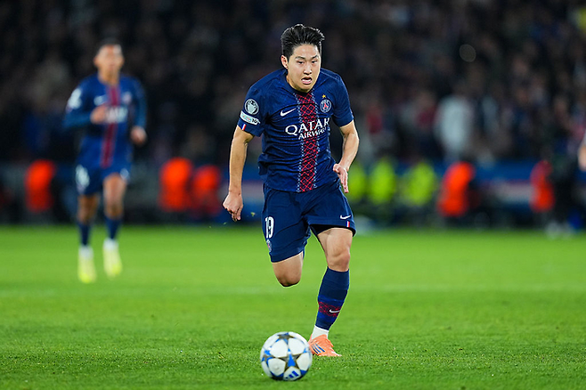 PSG 이강인. Getty Images코리아