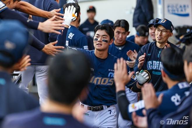 ▲ NC 다이노스 김주원. ⓒ NC 다이노스